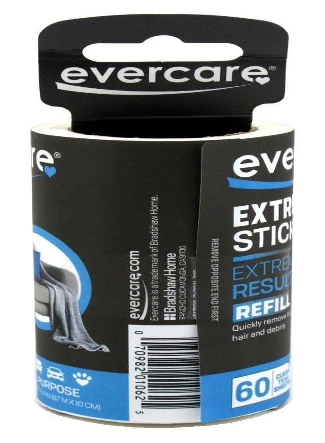 Evercare Lint Roller Refill Picks Up Lint, Dust, Dandruff 60 Layers (6 Pack) - Image 2